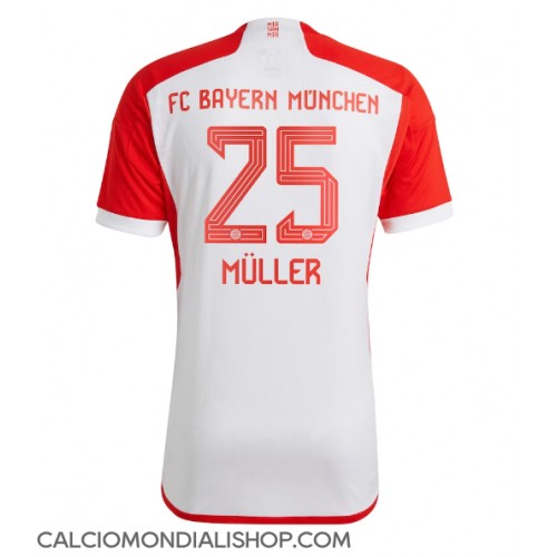 Maglie da calcio Bayern Munich Thomas Muller #25 Prima Maglia 2023-24 Manica Corta